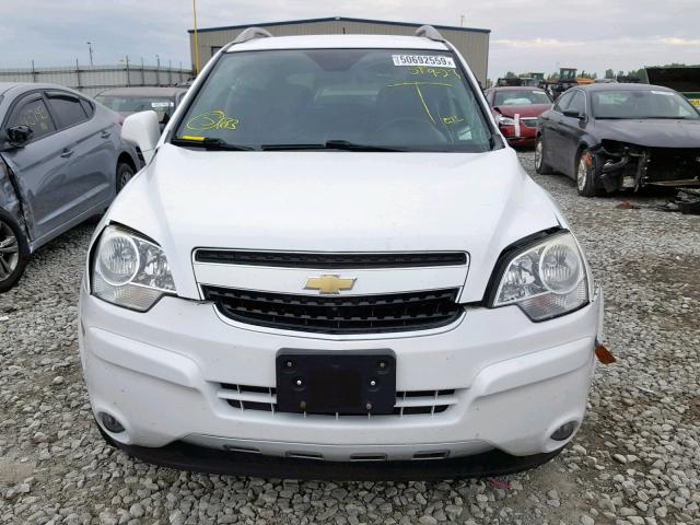 3GNAL3E50CS608266 - 2012 CHEVROLET CAPTIVA SP WHITE photo 7