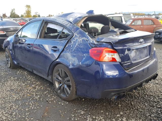 JF1VA1E68H8823848 - 2017 SUBARU WRX PREMIU BLUE photo 3