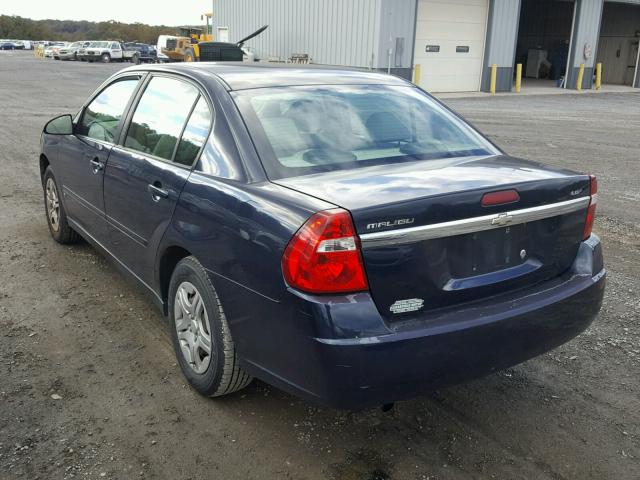 1G1ZS51F56F154316 - 2006 CHEVROLET MALIBU LS ლურჯი ფოტო 3