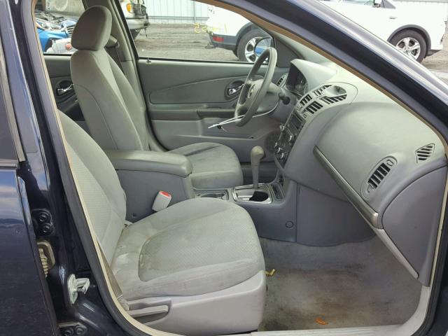 1G1ZS51F56F154316 - 2006 CHEVROLET MALIBU LS ლურჯი ფოტო 5
