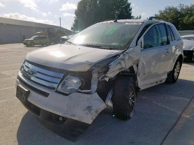 2FMDK39C98BA95240 - 2008 FORD EDGE LIMIT CREAM photo 2