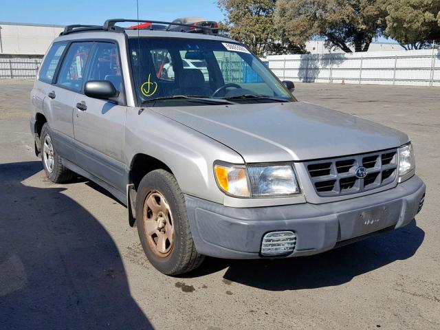 JF1SF6358YG711522 - 2000 SUBARU FORESTER L SILVER photo 1