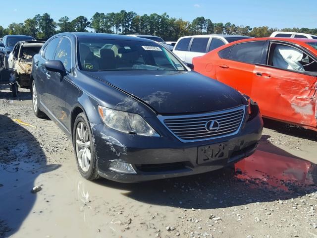 JTHBL46F475025319 - 2007 LEXUS LS 460 GRAY photo 1