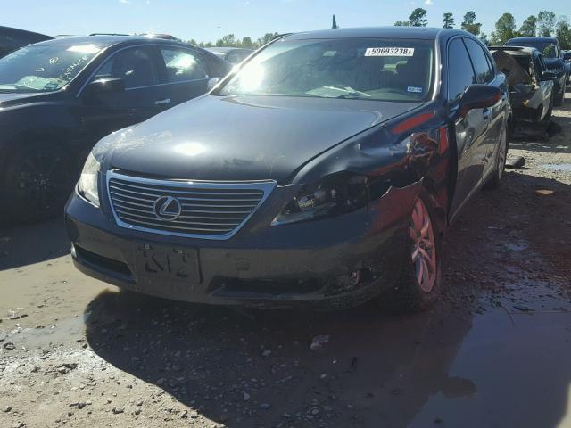 JTHBL46F475025319 - 2007 LEXUS LS 460 GRAY photo 2