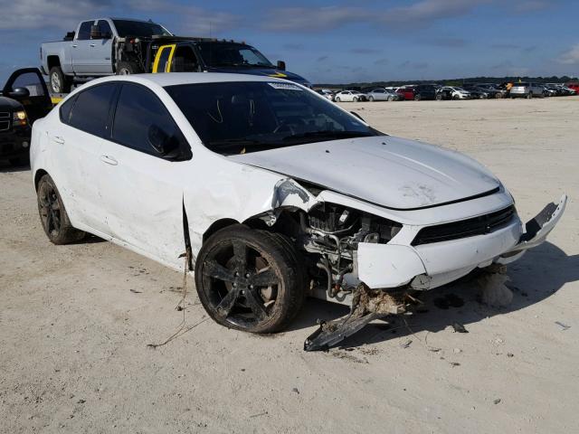 1C3CDFBB3FD146496 - 2015 DODGE DART SXT WHITE photo 1