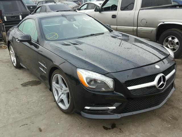 WDDJK7DA5DF001356 - 2013 MERCEDES-BENZ SL 550 BLACK photo 1