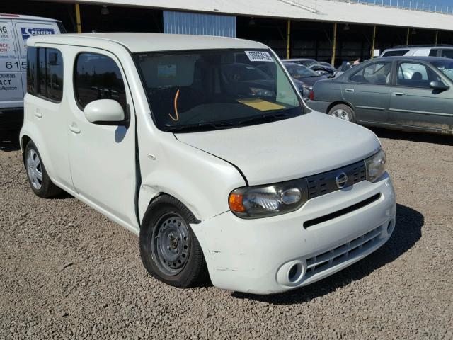 JN8AZ2KR0AT167125 - 2010 NISSAN CUBE BASE WHITE photo 1