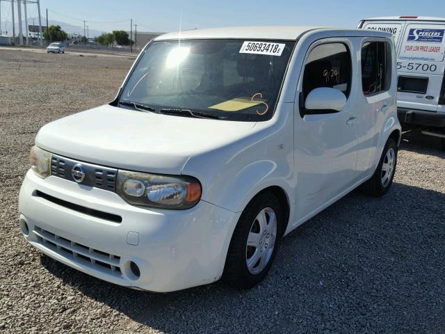 JN8AZ2KR0AT167125 - 2010 NISSAN CUBE BASE WHITE photo 2