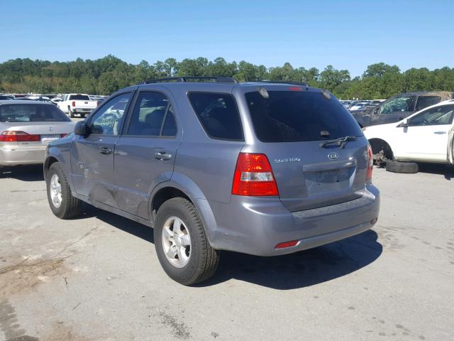 KNDJD735495872626 - 2009 KIA SORENTO LX GRAY photo 3