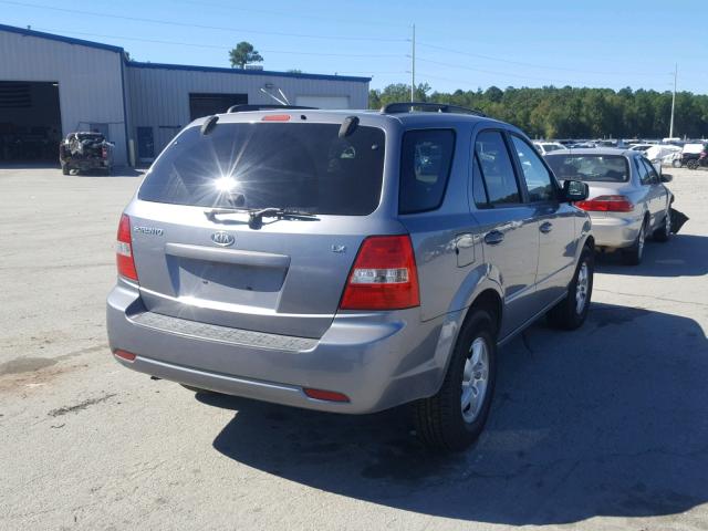 KNDJD735495872626 - 2009 KIA SORENTO LX GRAY photo 4