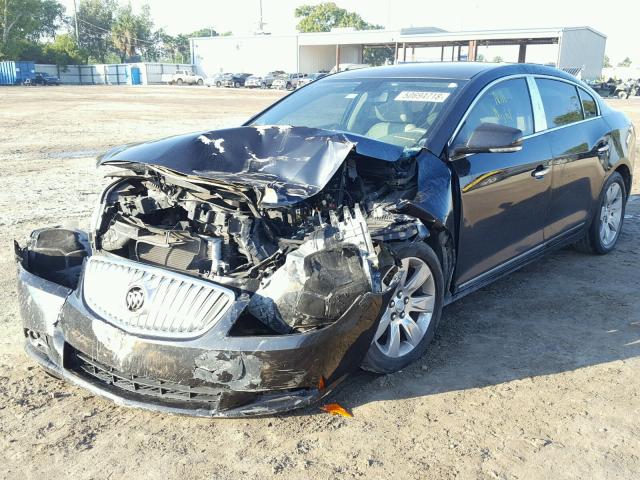 1G4GC5EGXAF240711 - 2010 BUICK LACROSSE C BLACK photo 2