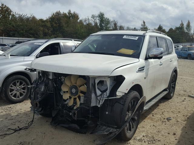 JN8AY2NF4J9330201 - 2018 NISSAN ARMADA PLA WHITE photo 2