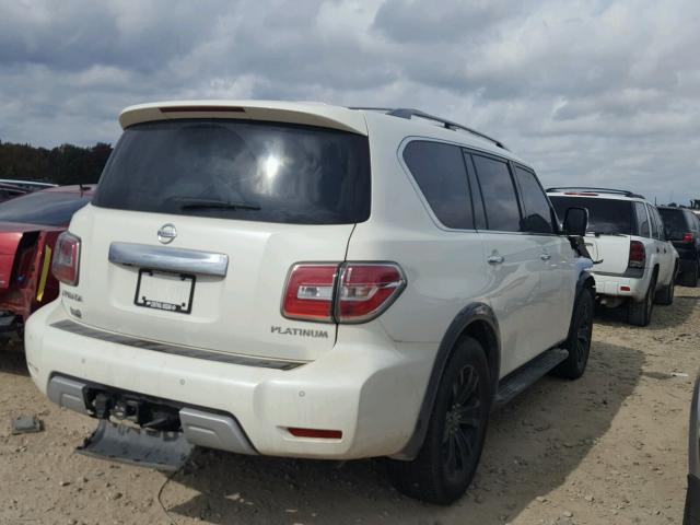 JN8AY2NF4J9330201 - 2018 NISSAN ARMADA PLA WHITE photo 4