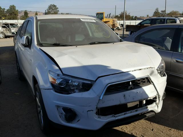 4A4AP3AU6FE036699 - 2015 MITSUBISHI OUTLANDER WHITE photo 1