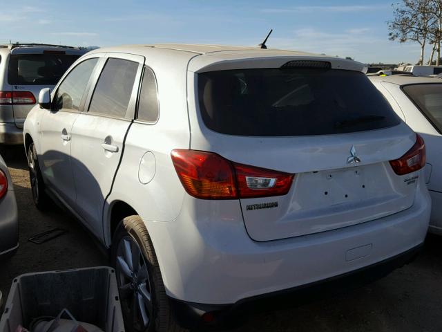 4A4AP3AU6FE036699 - 2015 MITSUBISHI OUTLANDER WHITE photo 3