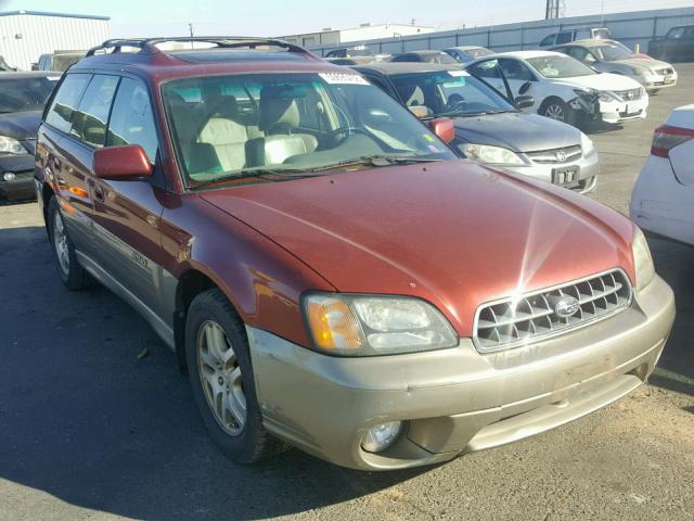 4S3BH686437646019 - 2003 SUBARU LEGACY OUT TWO TONE photo 1