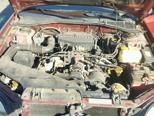 4S3BH686437646019 - 2003 SUBARU LEGACY OUT TWO TONE photo 7