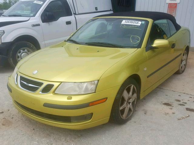 YS3FD79Y646001083 - 2004 SAAB 9-3 ARC GREEN photo 2