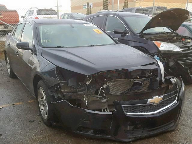 1G11C5SAXDU113783 - 2013 CHEVROLET MALIBU 1LT BLACK photo 1