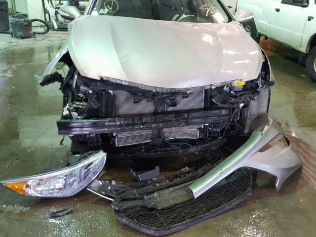 KMHEC4A48CA034865 - 2012 HYUNDAI SONATA HYB SILVER photo 9