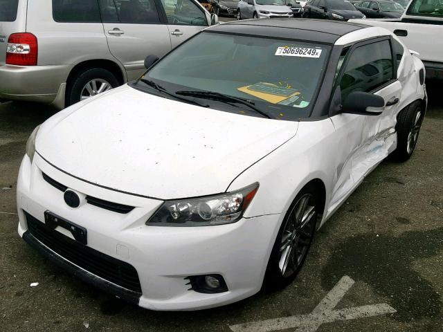 JTKJF5C78D3060808 - 2013 TOYOTA SCION TC თეთრი ფოტო 2