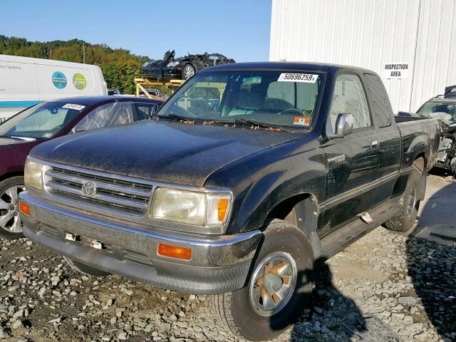 JT4UN24D9T0032428 - 1996 TOYOTA T100 XTRAC BLACK photo 2