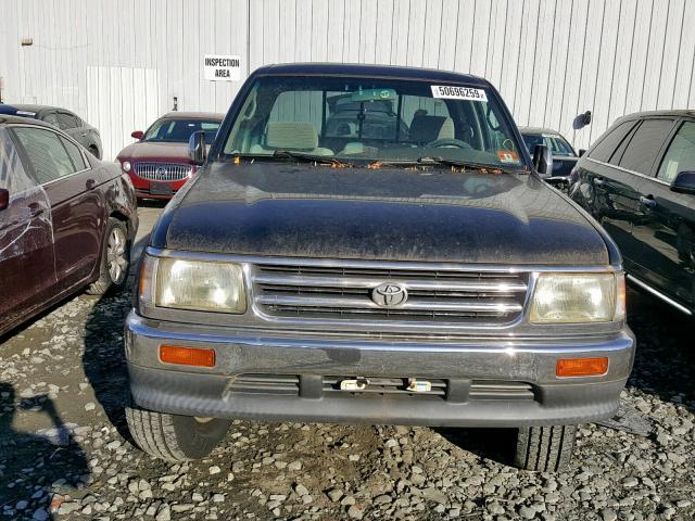 JT4UN24D9T0032428 - 1996 TOYOTA T100 XTRAC BLACK photo 9