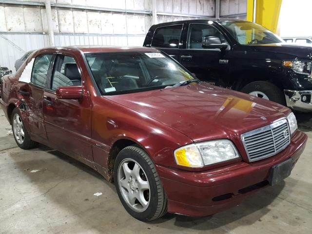 WDBHA29G5XA682243 - 1999 MERCEDES-BENZ C 280 BURGUNDY photo 1