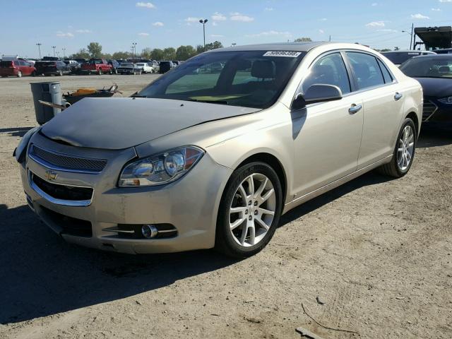 1G1ZK577X9F101826 - 2009 CHEVROLET MALIBU LTZ 金色 照片 2