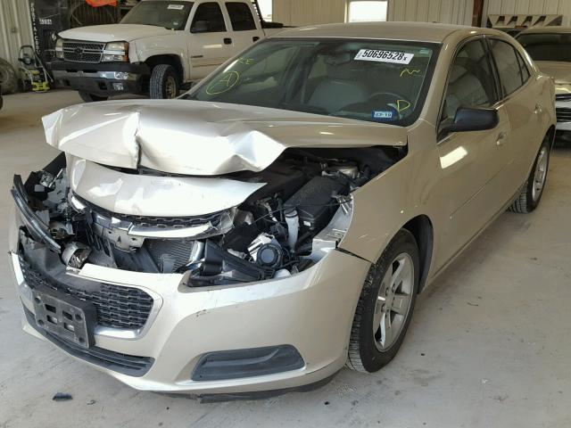 1G11B5SA3GF113703 - 2016 CHEVROLET MALIBU LIM 金色 照片 2