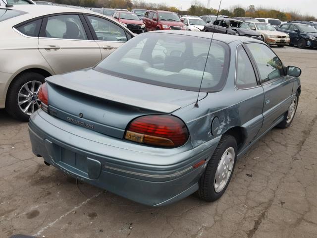 1G2NE12T0VC840715 - 1997 PONTIAC GRAND AM S GREEN photo 4