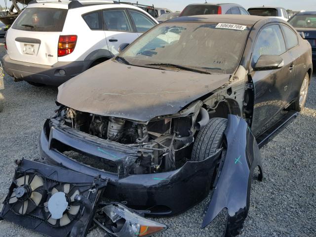 JTKDE177050053986 - 2005 TOYOTA SCION TC შავი ფოტო 2