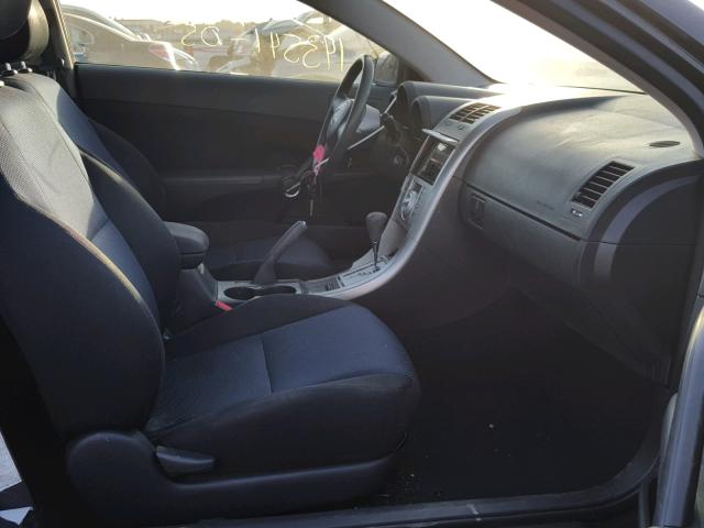 JTKDE177050053986 - 2005 TOYOTA SCION TC შავი ფოტო 5