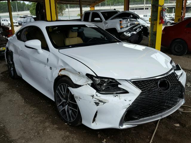 JTHHA5BC6G5004490 - 2016 LEXUS RC 200T WHITE photo 1