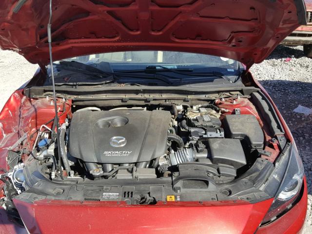 JM1BM1W32F1232266 - 2015 MAZDA 3 GRAND TO RED photo 7