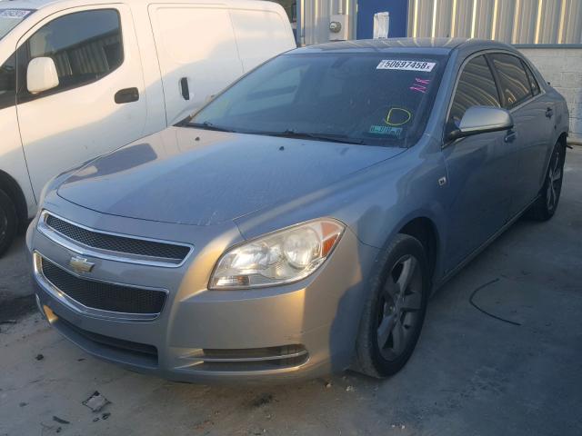 1G1ZJ57B18F226221 - 2008 CHEVROLET MALIBU 2LT BLUE photo 2