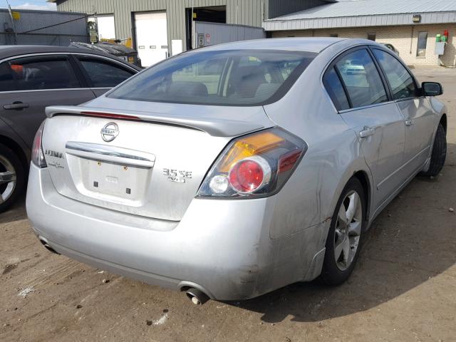 1N4BL21E57C131476 - 2007 NISSAN ALTIMA 3.5 SILVER photo 4