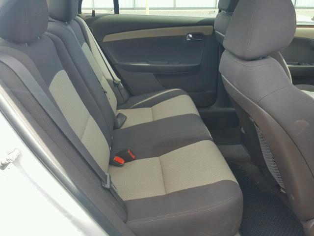 1G1ZC5E0XCF392323 - 2012 CHEVROLET MALIBU 1LT WHITE photo 6