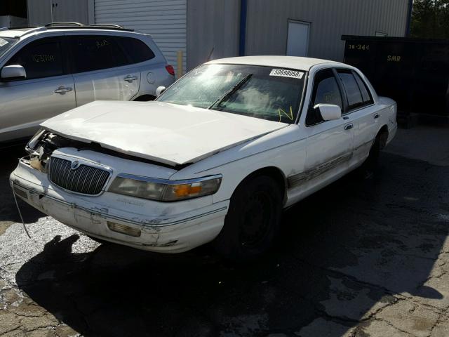 2MELM75W6VX609768 - 1997 MERCURY GRAND MARQ WHITE photo 2