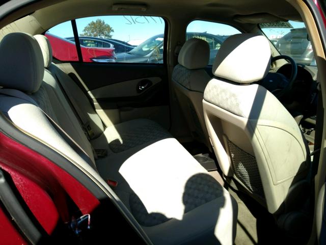 1G1ZT54875F147943 - 2005 CHEVROLET MALIBU LS 红色 照片 6