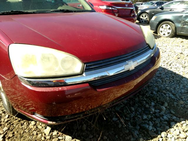 1G1ZT54875F147943 - 2005 CHEVROLET MALIBU LS 红色 照片 9