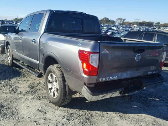 1N6AA1EJ7HN536237 - 2017 NISSAN TITAN S GRAY photo 3