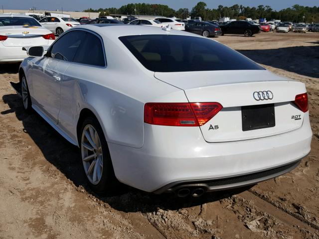 WAUMFAFR5FA022233 - 2015 AUDI A5 PREMIUM WHITE photo 3