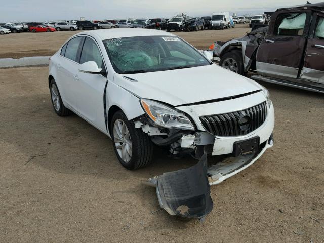 2G4GK5EX4G9207188 - 2016 BUICK REGAL WHITE photo 1