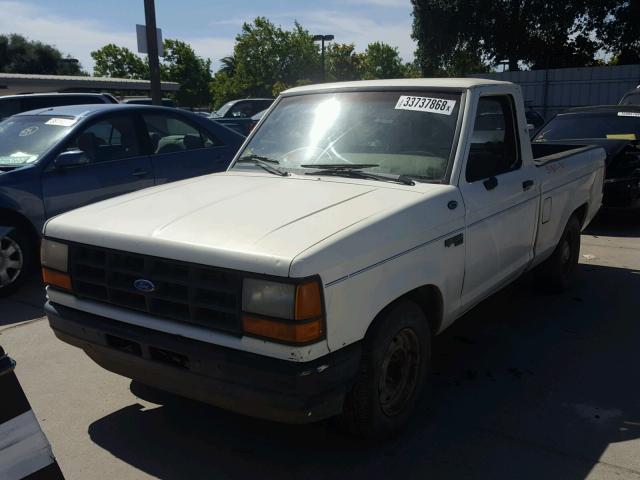 1FTCR10A3LUA81610 - 1990 FORD RANGER WHITE photo 2