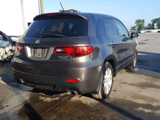 5J8TB2H59BA000399 - 2011 ACURA RDX TECHNO GRAY photo 4