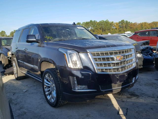 1GYS4CKJ9HR222347 - 2017 CADILLAC ESCALADE P BLUE photo 1