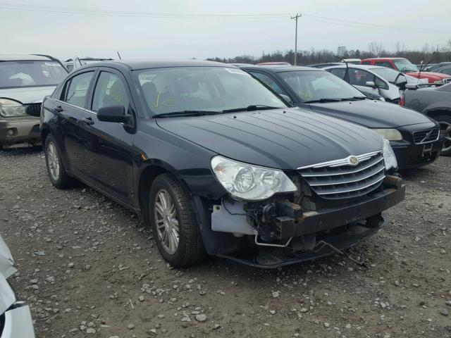 1C3LC46J88N138674 - 2008 CHRYSLER SEBRING LX BLACK photo 1