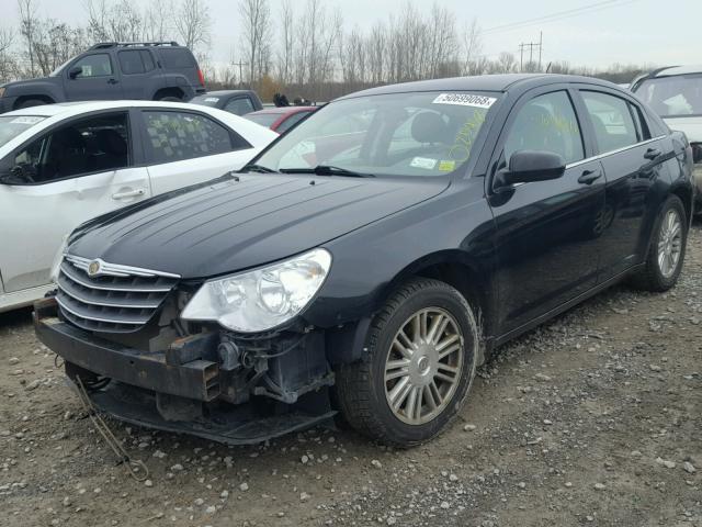 1C3LC46J88N138674 - 2008 CHRYSLER SEBRING LX BLACK photo 2