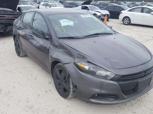 1C3CDFBB6GD531553 - 2016 DODGE DART SXT GRAY photo 1